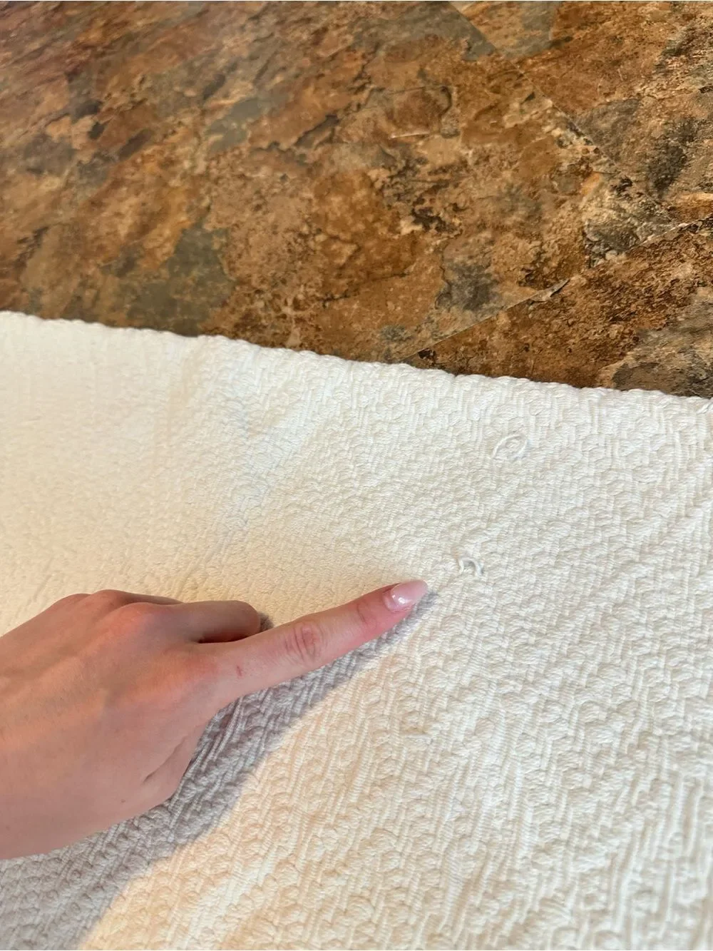 Pottery Barn Cream Sham Cotton Linen Pillow Cover Textured 24” x 15”